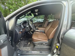 2023 Nissan TITAN XD Crew Cab Platinum Reserve 4x4 - Interior Front Seat Image